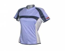 SENSOR Cyklistický dres (fialová) dámský
