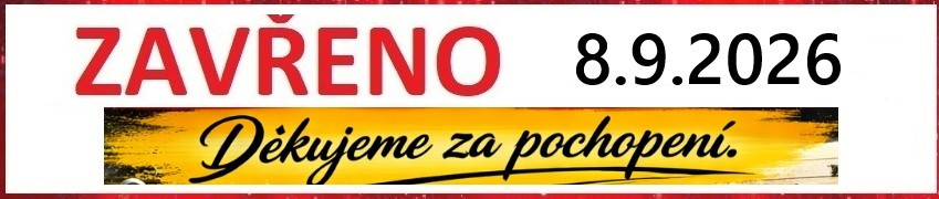 Zavřeno 8.9